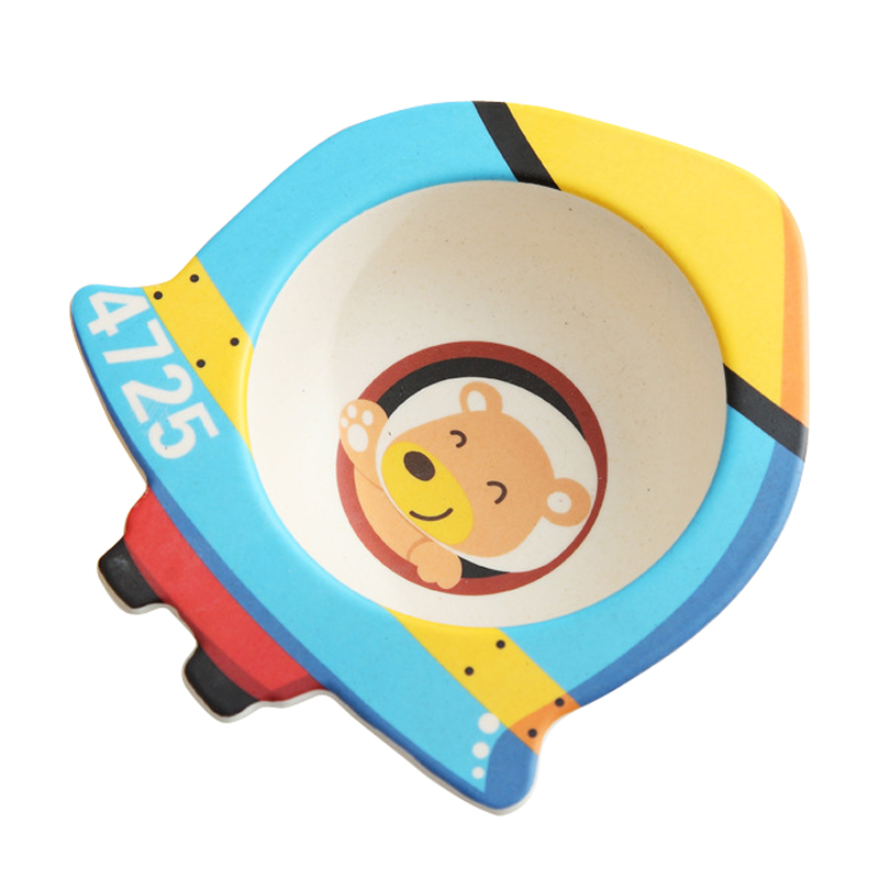 Creative fashion food bowl high temperature anti ironing tableware to strengthen the kindergarten bowl