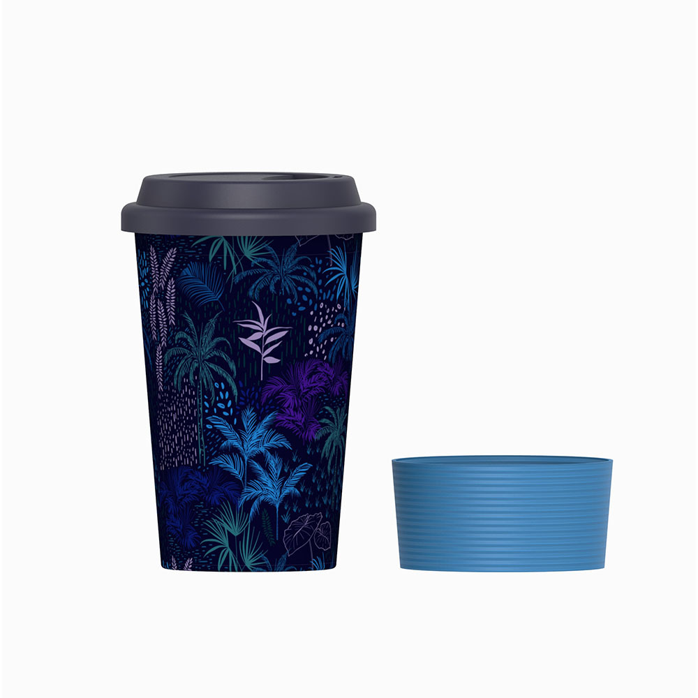 Exquisite fashion safety degradable mug easy to clean high temperature office coffee cup