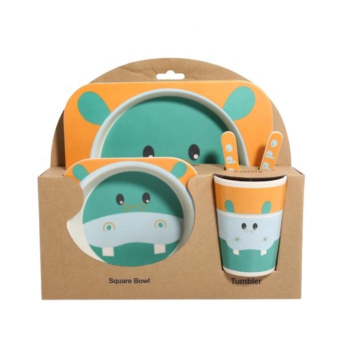 CE Certification Reusable Plastic Cup With Lid Manufacturers - Hot sale natural eco-friendly reusable biodegradable plastics pla bagasse wheat bamboo fiber tableware for children – Naike
