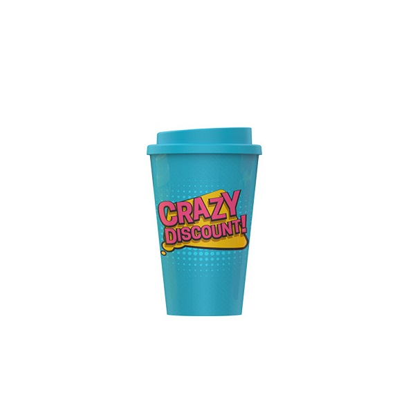 Biodegradable sealed portable coffee cup is not fragile easy to clean safe and environmentally friendly mug